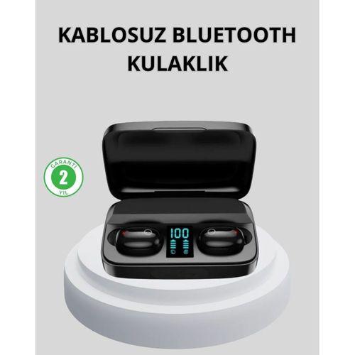 Tws Bluetooth Kulaklık 1800mah Şarj Kutulu Dijital Ekranlı