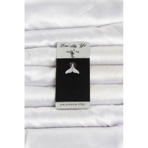 316L Cerrahi Çelik Dolphin Kuyruk Model Göbek Piercing