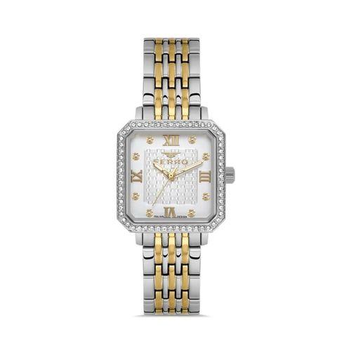 Ferro FL40142A-D Quartz Çelik Altın/Rengi 26 mm Kadın Kol Saati