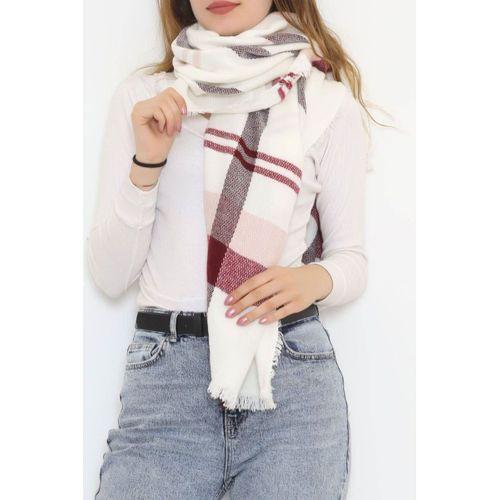 Kaşe Şal Ekrubordo - 10372.750.