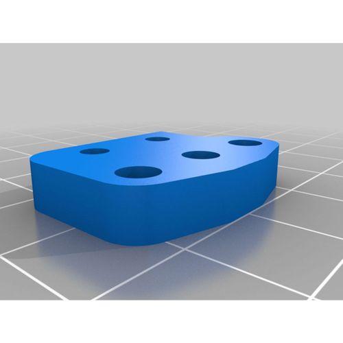 Lulzbot TAZ 5 40mm Hotend Fan ve BLTouch Montajı (Bu ürün Sadece Plastik parçadır - Almadan Önce Soru Sorabilirsiniz)