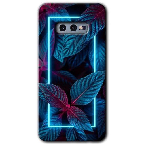 Samsung Galaxy S10e Kılıf HD Desen Baskılı Arka Kapak - Mekanik Yaprak 4