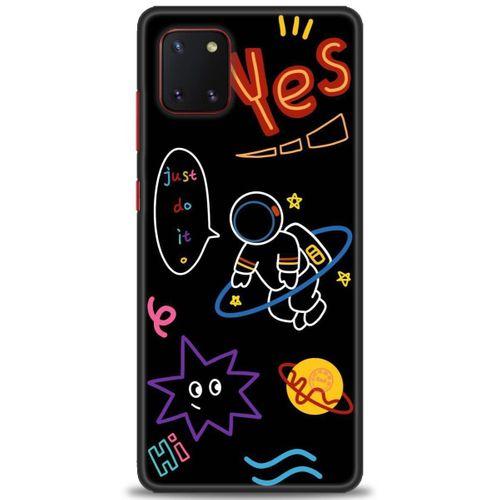 Samsung Galaxy A81 / Note 10 Lite Kılıf HD Baskılı Kılıf - Yes + Tam Ekran Koruyucu