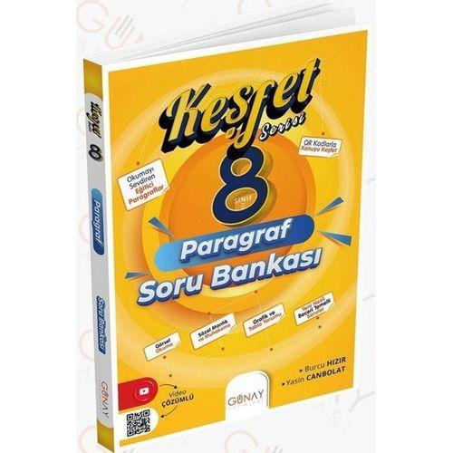 8. Sınıf Paragraf Soru Bankası Günay Yayınları