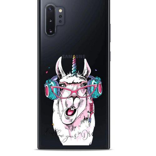 Zoologix (10) Samsung Galaxy Note 20 Ultra Şeffaf Kılıf Silikon Desenli