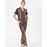 Pjs 29068 Kadın Kısa Kollu Düğmeli Pijama Takım