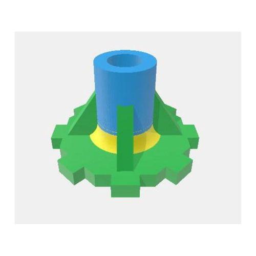 Super Action Controller Plakası – 3D Baskı Oyun Aksesuarı (Bu ürün Sadece Plastik parçadır - Almadan Önce Soru Sorabilirsiniz)