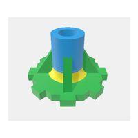 Super Action Controller Plakası – 3D Baskı Oyun Aksesuarı (Bu ürün Sadece Plastik parçadır - Almadan Önce Soru Sorabilirsiniz)