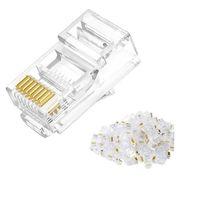 Powermaster RJ45 Cat5 -Cat6 Uç 8P8C Soket  100 Adet