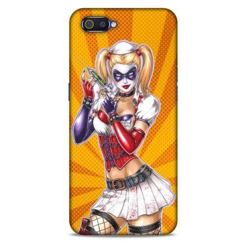 Realme C2 Uyumlu Kılıf Harley Quinn (42) Rugged Armor Kılıf Mandalina