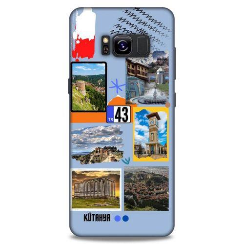 Lopard Samsung Galaxy S8 Uyumlu Kılıf Şehirli ※ (43) Kütahya Thin Fit Kılıf