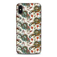 Apple Iphone X Kılıf Dragons (20) Koruyucu Kılıf Ejderha Japon