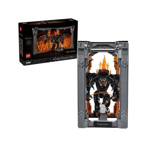 Eğitici Oyuncak 10367 Lego icons - Yüzüklerin Efendisi: Balrog™ Kitaplık Dekoru 1201 parça +18 yaş