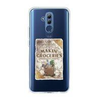 Huawei Mate 20 Lite Makin Groceries Premium Şeffaf Silikon Kılıf