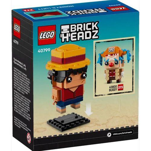 Lego Brickheadz One Piece Monkey D. Luffy Figure 40799
