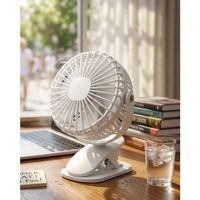 Şarjda Ve Fişte Çalışabilen Portatif Mini Fan