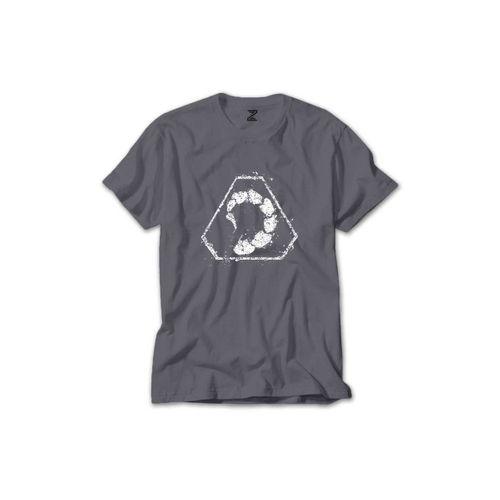 Command & Conquer Logo Renkli Tişört Sarı Renkli