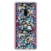 Xiaomi Redmi K20 Pro Kılıf Doodle Banyo Aksesuarları Arka Kapak Koruma Desenli Full Koruyucu