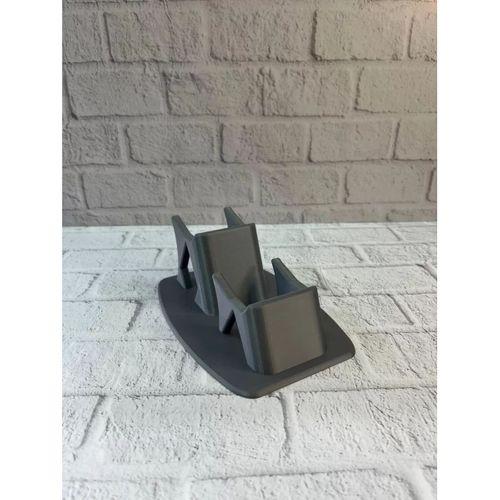 İkili Gamepad Tutucu Antrasit 7x18 Cm Oyun Aksesuarı