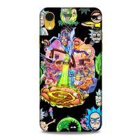Apple iPhone XR Uyumlu Kılıf Rick And Morty (39) Liquid Crystal Kılıf Shadow Council