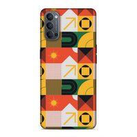 Oppo Reno 4 Uyumlu Kılıf Insomnia (31) TPU Kılıf Karışık