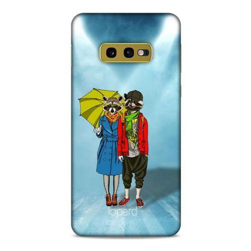 Samsung Galaxy S10e Kılıf FunnyMaX (47) Crystal Flex Kılıf Cam Göbeği