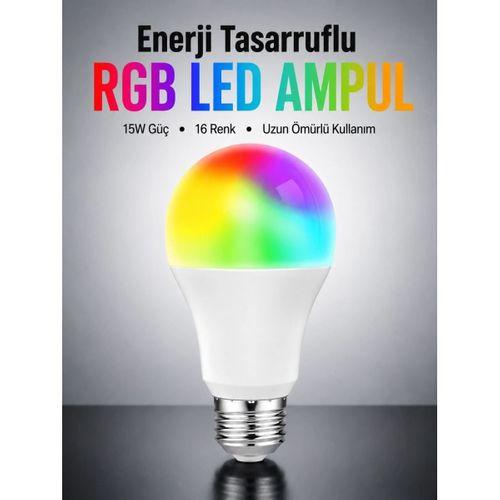 Enerji Verimli Akıllı Led Ampul, Uzaktan Kontrol Özellikli
