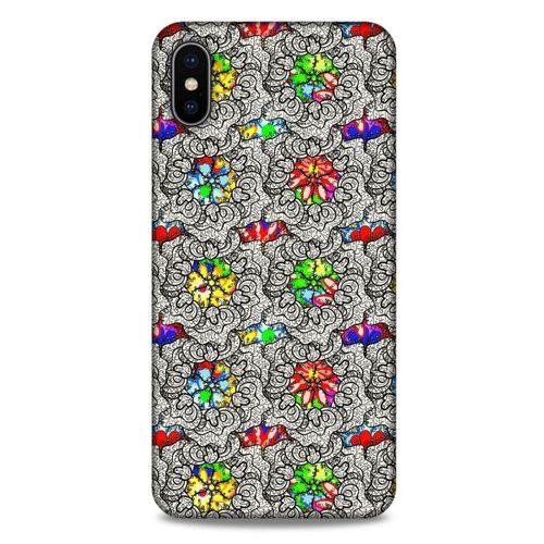 Graffitix (16) Desenli Silikon Kapak Apple iPhone XS Max Kılıf