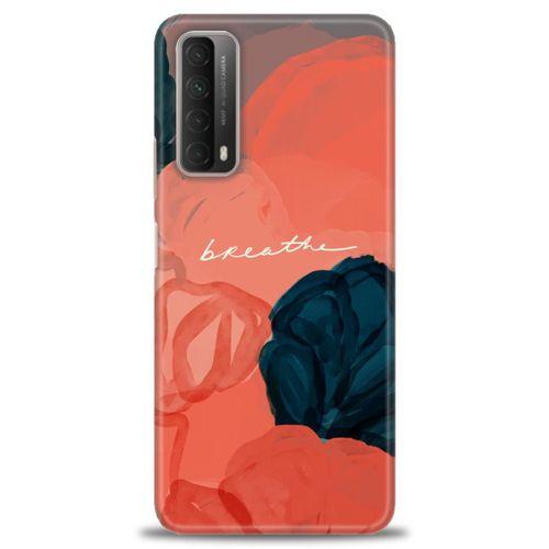 Huawei P Smart 2021 Kılıf HD Baskılı Kılıf - Breathe + Tam Ekran Koruyucu