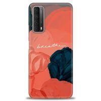 Huawei P Smart 2021 Kılıf HD Baskılı Kılıf - Breathe + Tam Ekran Koruyucu