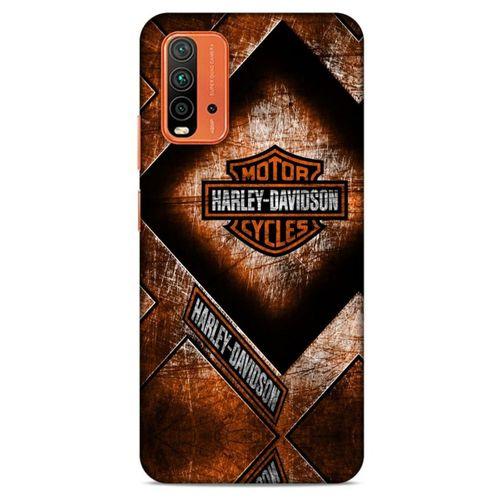 Xiaomi Redmi 9T Uyumlu Kılıf Motorsiklet (14) Lansman Kılıf Harley Davidson