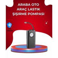 Usb Şarjlı Kompakt Elektrikli Hava Kompresörü 3000 Mah