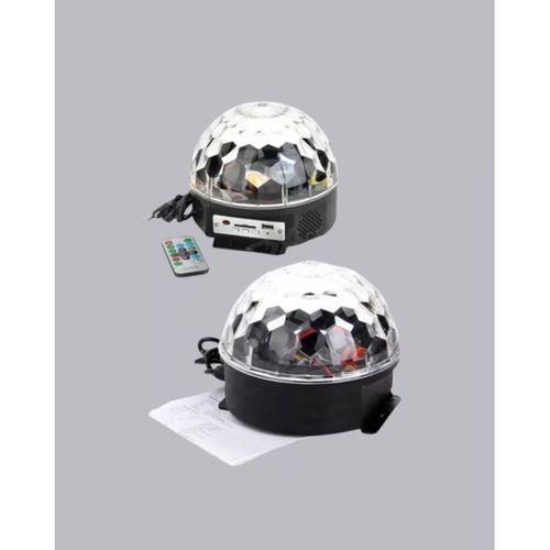 Ritim Hassasiyetli Bluetooth Hoparlörlü Disko Işığı Döner Led Efektli