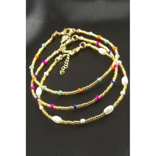 Karışık Miyoki Kum Boncuk Bileklik