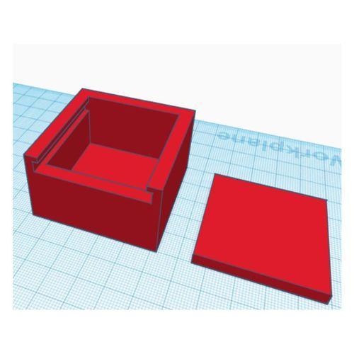 Gizli Kutu 3D Baskı (Bu ürün Sadece Plastik parçadır - Almadan Önce Soru Sorabilirsiniz)