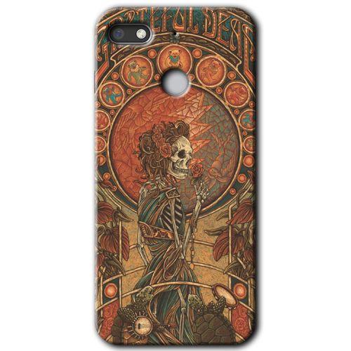 General Mobile GM 8 Go Kılıf HD Desen Baskılı Arka Kapak - İskelet Aşk