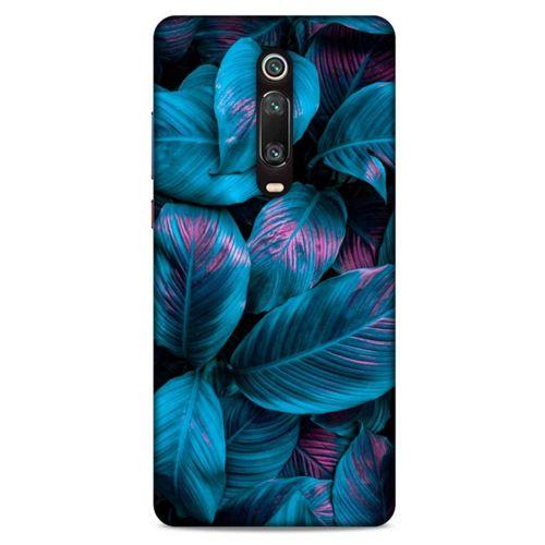 Xiaomi Redmi K20 Uyumlu Kılıf Mavi Delisi (48) Bumper Kılıf Yaprak