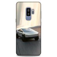 Lopard Samsung Galaxy S9 Plus Uyumlu Kılıf PickUpX (17) Tasarım Kılıf Gümüş Gri