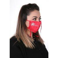 Gümüş İyonlu Boyundan Askılı Yıkanabilir Baskılı Maske A-2B