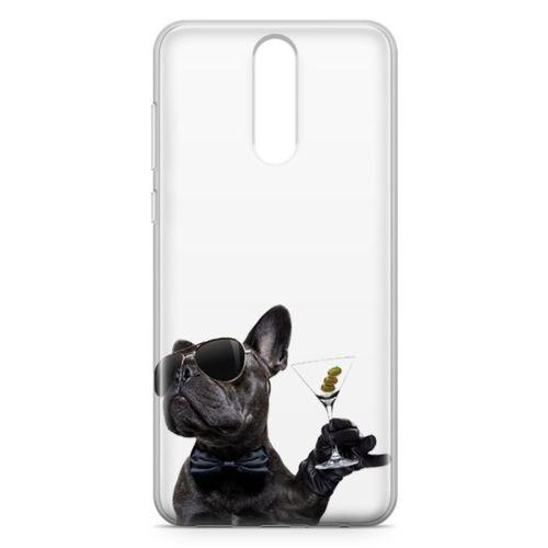 Huawei Mate 10 Lite Kılıf French Bulldog Arka Kapak Koruma Desenli Full Koruyucu