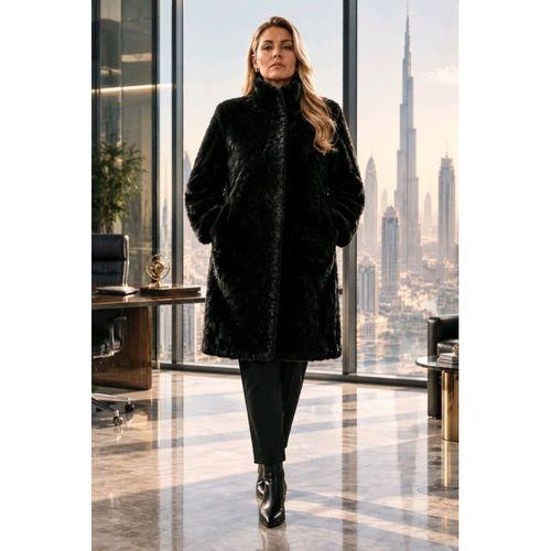 Yumuşak Dokunuşlu Oversize Premium Kürk  Mont