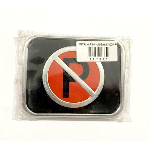 Metal Yapışkanlı Levha 8X10Cm Park Yapılmaz