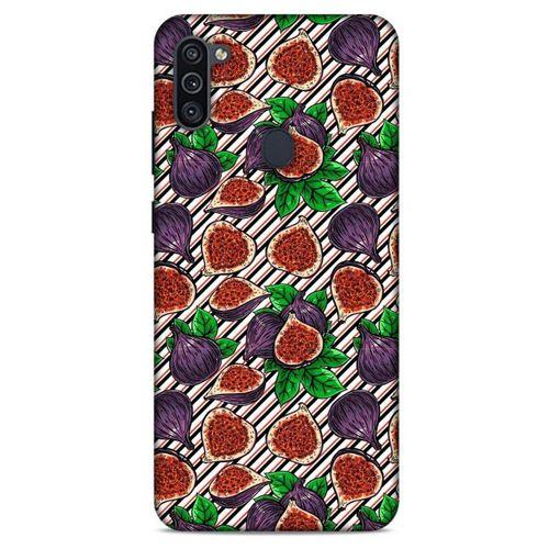 Frutix İncir 03 Samsung Galaxy M11 Kılıf Desenli Silikon