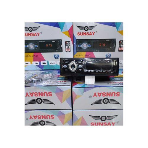 Sunsay Mb-29 Bluetooth Lu Oto Teyp Usb Aux Sd