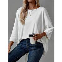 Kadın Truvakar Kollu Bisiklet Yaka Viskon Bluz