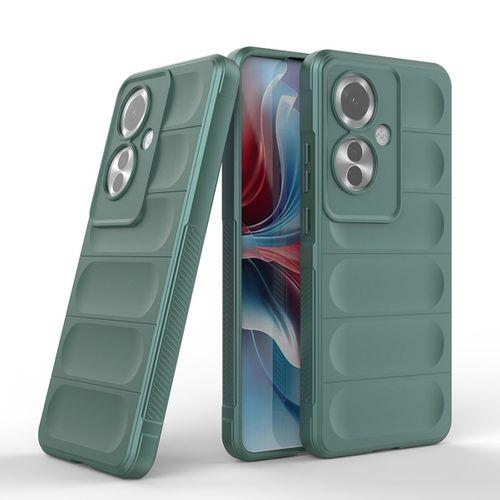 Oppo Reno 11F 5G Kılıf Esnek TPU Oyuklu Arka Yüzey Tasarımlı Zore Etnik Silikon Kapak