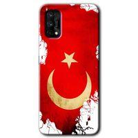 Realme 7 Pro HD Baskılı Kılıf + 9D Tam Ekran Koruyucu - Türkiyem