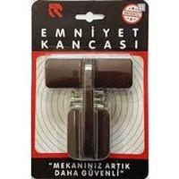 Lüks Emniyet Kancası Koyu Kahve