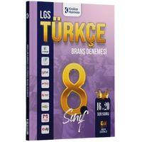 8. Sınıf LGS Türkçe 16 x 20 Branş Denemeleri Krallar Karması