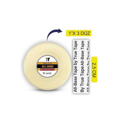 True Tape All Base Tape™ Roll - Protez Saç Bandı Rulo 1" x 36 Yards (2,5cm x 32,91m)